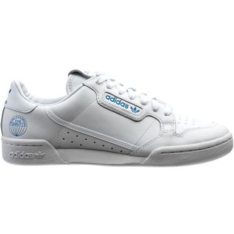 adidas continental 80 weiß blau|Adidas continental 80 size chart.